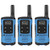Motorola T100TP Talkabout Radio, 3 Pack (Renewed)