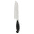 HENCKELS Forged Synergy Hollow Edge Santoku Knife, 7-inch, Black/Stainless Steel