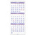 2021 Wall Calendar by AT-A-GLANCE, 12" x 27", Large, Vertical, 3-Month Reference, Wirebound (PM112821)