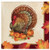 Creative Converting 324015 Party Creations Paper Napkin, 5x5, Turkey Traditional