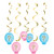 Creative Converting DIZZY DANGLERS ASSORTED, 0.03x5x39inc, Multicolor