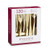 Mozaik Premium Plastic Classic Assorted Gold Cutlery, 120-Count