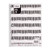 Mead Spiral Notebook, Wide Ruled, 70pgs, 10.5" x 8" - Black Stripes