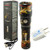 NEBO SLYDE KING 500 Lumen Rechargeable LED Flashlight Bundle with Lumintrail USB Wall Adapter (Camo)