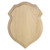 Walnut Hollow Basswood Shield Plaque, 9" x 12"