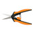 Fiskars Softouch Micro-Tip Pruning Snip, Non-Coated Blades, Orange/Black (399240-1003)