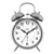 Sharp SPC800 Quartz Analog Twin Bell Alarm Clock (Silver)
