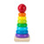 Melissa & Doug Rainbow Stacker Wooden Ring Educational Toy
