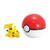 Pokemon Clip N Carry Poke Ball with Pikachu Action Figure Toy Set