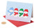 Papyrus Christmas Cards Boxed, Holiday Snowman Glitter (8-Count)