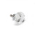 Abbott Collection Clear Large Round Flat Knob