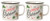 Now Designs Heritage Stoneware Mugs, The Great Outdoors - 14 oz Capacity | Set of 2