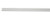 Rubbermaid FastTrack Rail, Hardware, 80", White (FG3Q7100WHT)