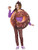 Fun World Big Girl's Donut Child Costume Childrens Costume, Multi, Extra Large