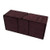 Ultra Pro E-85897 Suede Collection Alcove Vault Deck Box-Ruby