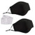 Dust Mask, 2PCS Washable Reusable Cotton Anti Pollution PM2.5 Mask Face Mouth Mask with 2pcs Activated Carbon Filter