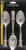 Oneida Nocha Everyday Flatware Serving Spoons, Set of 3 18/0 Stainless Steel, Silverware Set