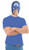 Rubie's Costume Co Unisex-Adults Ben Cooper Captain America Mask, Multi, One Size