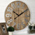 FirsTime & Co. Slat Wood Wall Clock, 22.5", Tan