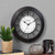 FirsTime & Co. Foundry Bronze Wall Clock, Dark Brown, 11 x 1.5 x 11, (00291)