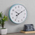 FirsTime & Co. Aubrey Teal Wall Clock, American Crafted, Teal, 10 x 1.5 x 10,