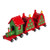 Kurt S. Adler Kurt Adler 6.5-Inch Train, 3 Piece Set Advent Calendar, Multi