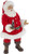 Kurt S. Adler Kurt Adler 10.5-Inch Coca-Cola Santa with LED Bottle Table Piece, Multi