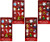 Kurt Adler Petite Treasures 12-Piece Miniature Ornaments Set, (4 Pack)