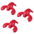 Novelty Giant Stress Relief Squeezable Foam Lobster 3 Pack