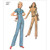 Simplicity Vintage Simplicity Pattern 8255 Misses' Vintage Jiffy Jumpsuit, Size: D5 (4-6-8-10-12),