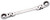 mobarel - 11mm x 13mm Dual Flex-Joint Box Ratcheting Wrench