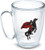Tervis Texas Tech University Vault Emblem Individual Mug, 16 oz, Clear