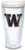 Tervis 1089884 Washington Huskies Logo Tumbler with Emblem and Frosted Lid 24oz, Clear