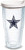 Tervis 1097409 NFL Dallas Cowboys Primary Logo Tumbler with Emblem and White Lid 24oz, Clear
