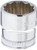 GEARWRENCH 3/8" Drive Standard Metric Socket 17mm, 12 Point - 80493
