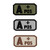 Fox Outdoor Products A Pos Medical & Morale Patches, Grey/Black