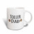 3dRose Toller Dog Dad Mug, 15 oz, Ceramic