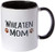 3dRose Wheaten Dog Mom Mug, 11 oz, Black