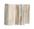 Creative Co-op Taupe, Black & Cream Striped Cotton Woven Napkins (Set of 4 Pieces) Entertaining Textiles, Multicolored, 4 Count