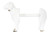 Creative Co-op Sheep Paper Towel Holder Entertaining Tools, White