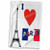 3D Rose I Love Paris. France. French Flag. Popular Saying Hand Towel, 15" x 22"
