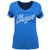 Outerstuff NFL NFL LA Chargers Youth Girls Sound Wave Short Sleeve Tee Air Force Blue, Youth Medium(10-12)