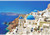 Puzzles for Adults 1000 Piece, Jigsaw Puzzle Educational Intellectual Decompressing Fun Family Game for Kids Adults (Santorini Church)