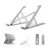 Laptop Stand Foldable Laptop Riser Stand Adjustable Aluminum Laptop Holder Cooling Stand for MacBookHPDellLenovo Portable 10~173 NotebookTablet Ergonomic Desktop Cooling Holder