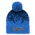 NFL Youth LA Chargers Outerstuff Gradient Jacquard Cuffed Knit Hat, Youth One Size, Dark Navy