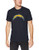 OTS NFL Los Angeles Chargers Men's Match Triblend Tee, Logo, Medium