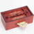 Bits and Pieces  Greek Secret Puzzle Box Brainteaser  Wooden Secret Compartment Brain Game for Adults  Stash Your Cash Away