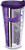 Tervis Grand Canyon University College Pride Insulated Tumbler with Wrap and Royal Purple Lid, 24oz, Clear