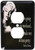 3dRose LLC lsp_130254_6 If You're Going To Be Twofaced, Atleast Make One of Them Pretty, Marilyn Monroe Quote 2 Plug Outlet Cover