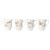 Lenox Butterfly Meadow Gold 4-Piece Mug Set, 2.25 LB, Multi
